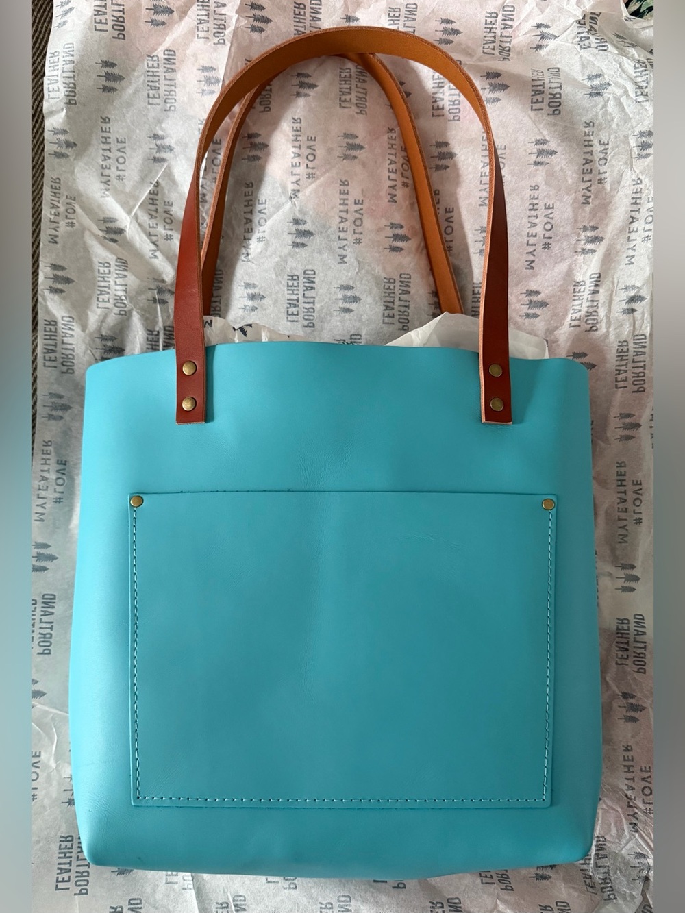Portland Leather Tote Bag - Limited Edition